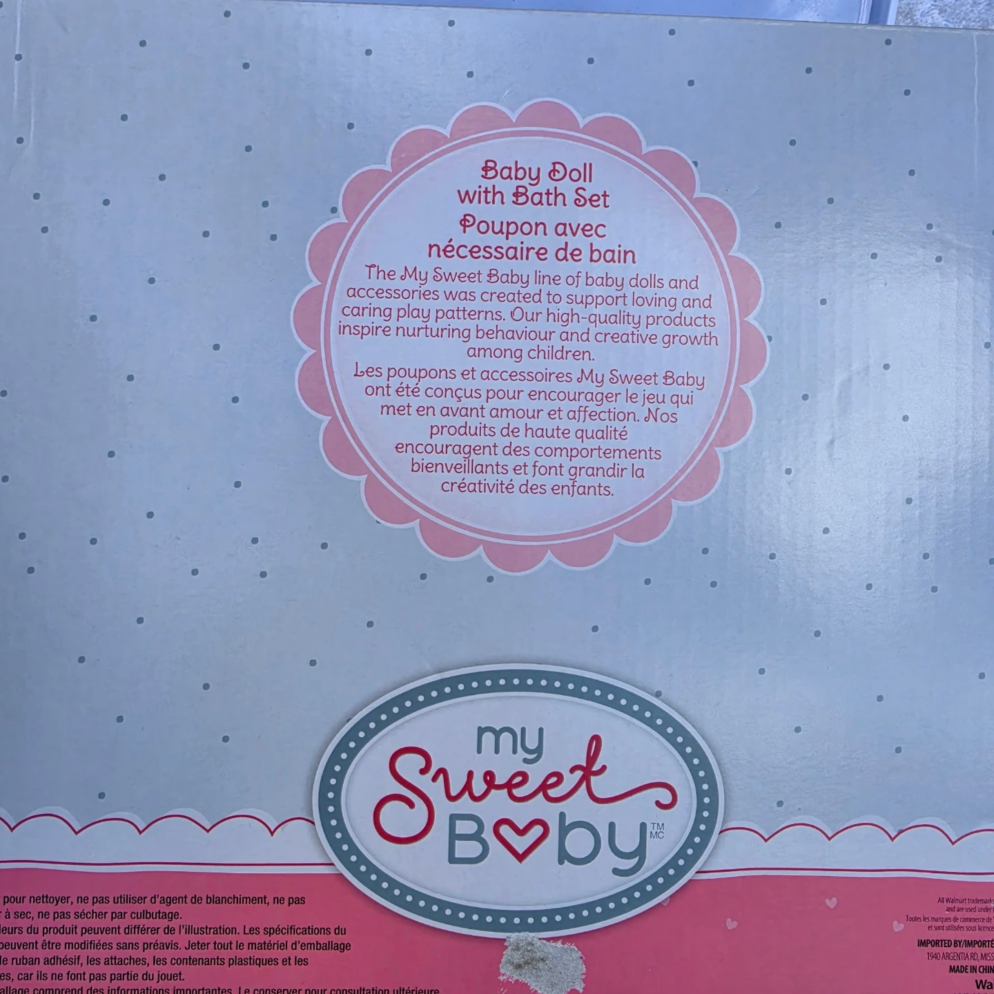 My Sweet Baby Doll with Bath Set - New - photo 2