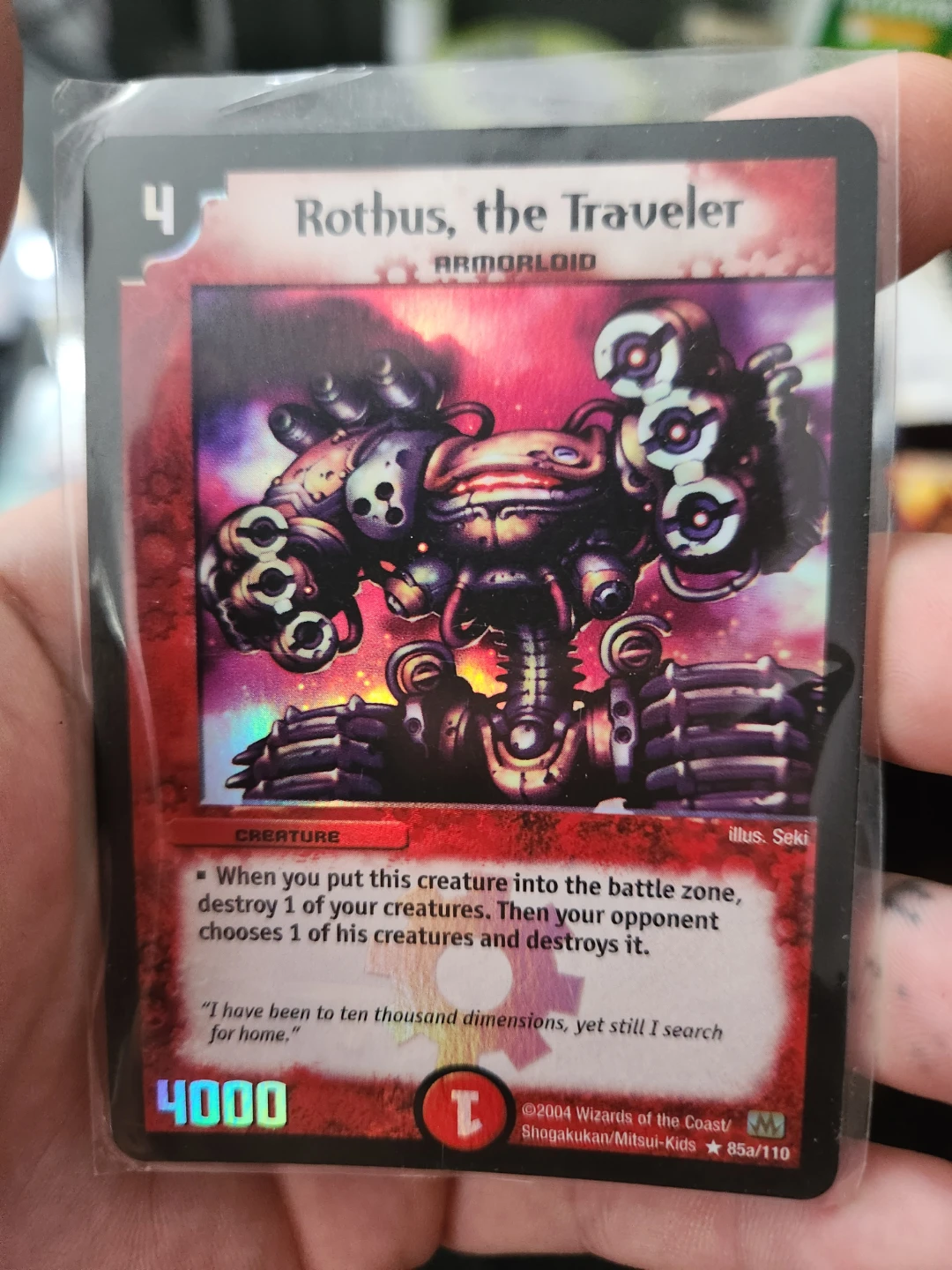 Duel Masters Trading Cards (Rothbus, Seamine, Nomad Hero Gigio) - photo 3