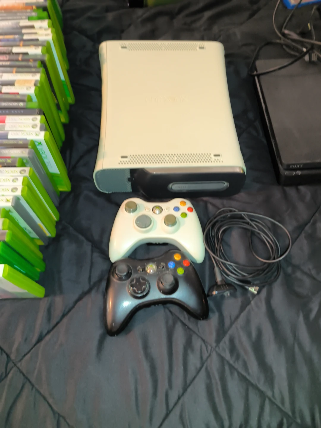 Xbox 360 Console with Games, Controllers & PS4 - photo 2