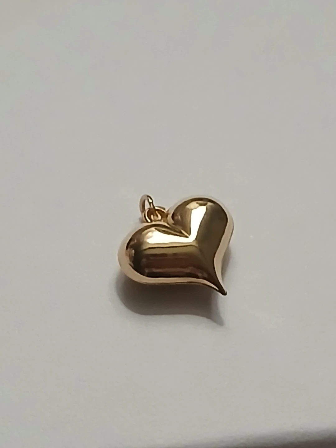 10K Gold Heart Pendant