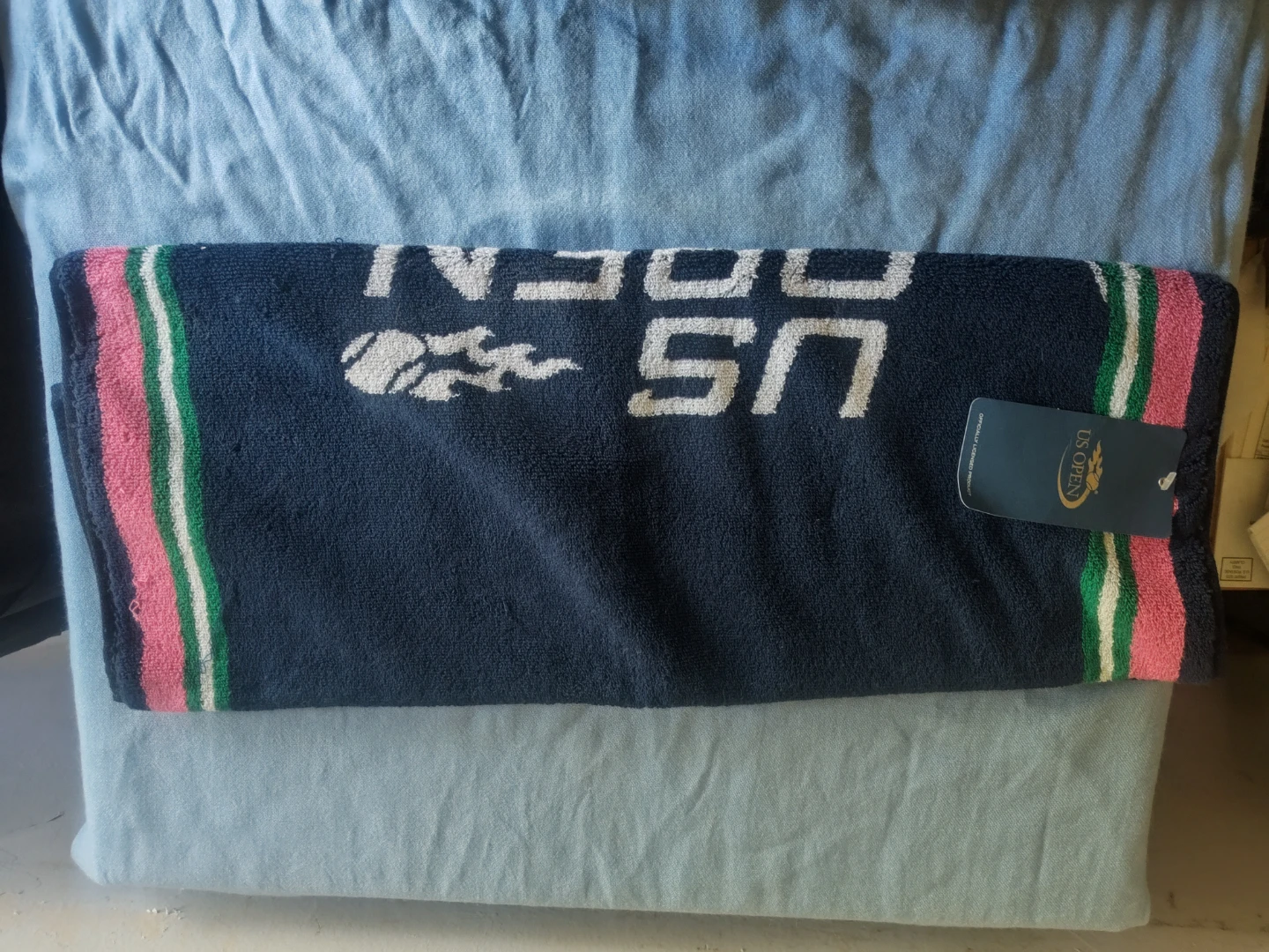 US Open Ladies Dated On Court Player Towel