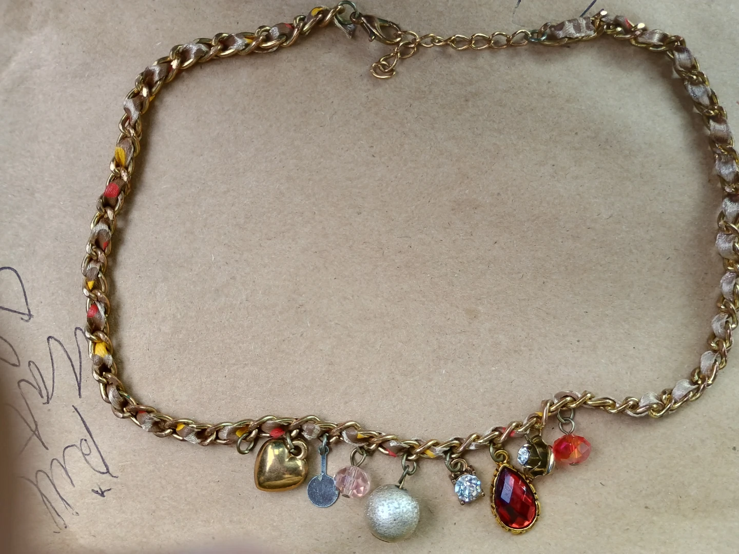 Gold-tone Charm Necklace - photo 2
