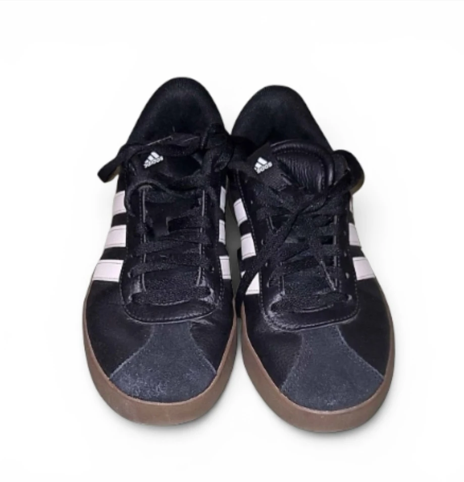 Adidas Black Sneakers -sz 7.5 - photo 2