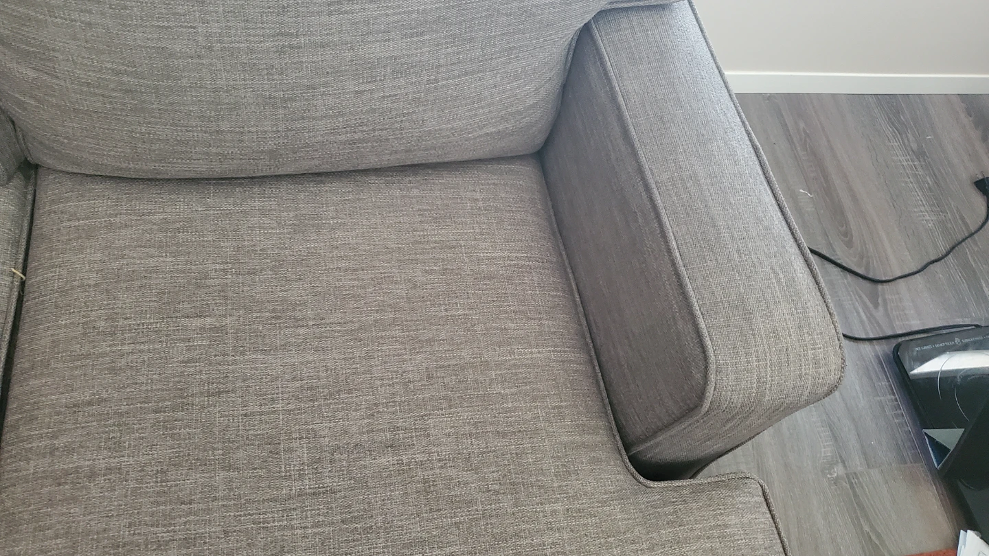 Grey loveseat - photo 3