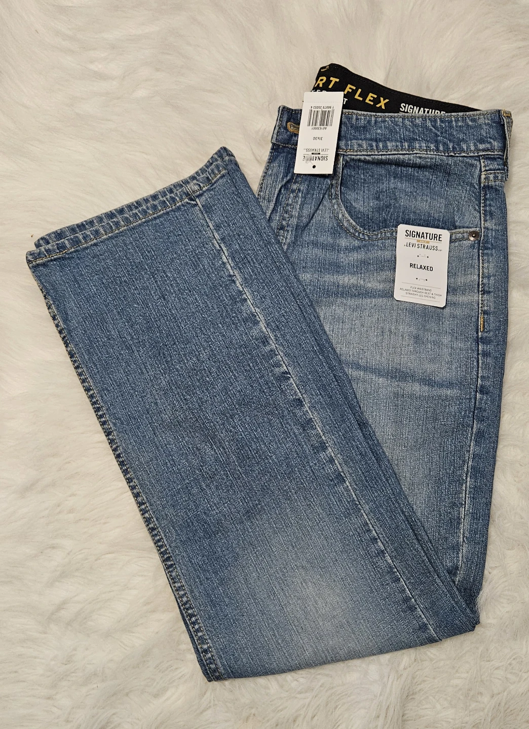 Levi Strauss Signature Relaxed Fit Jeans Men's 31x30
