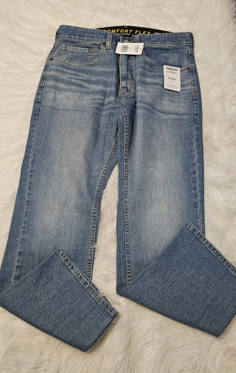 Levi Strauss Signature Relaxed Fit Jeans Men's 31x30 - photo 3