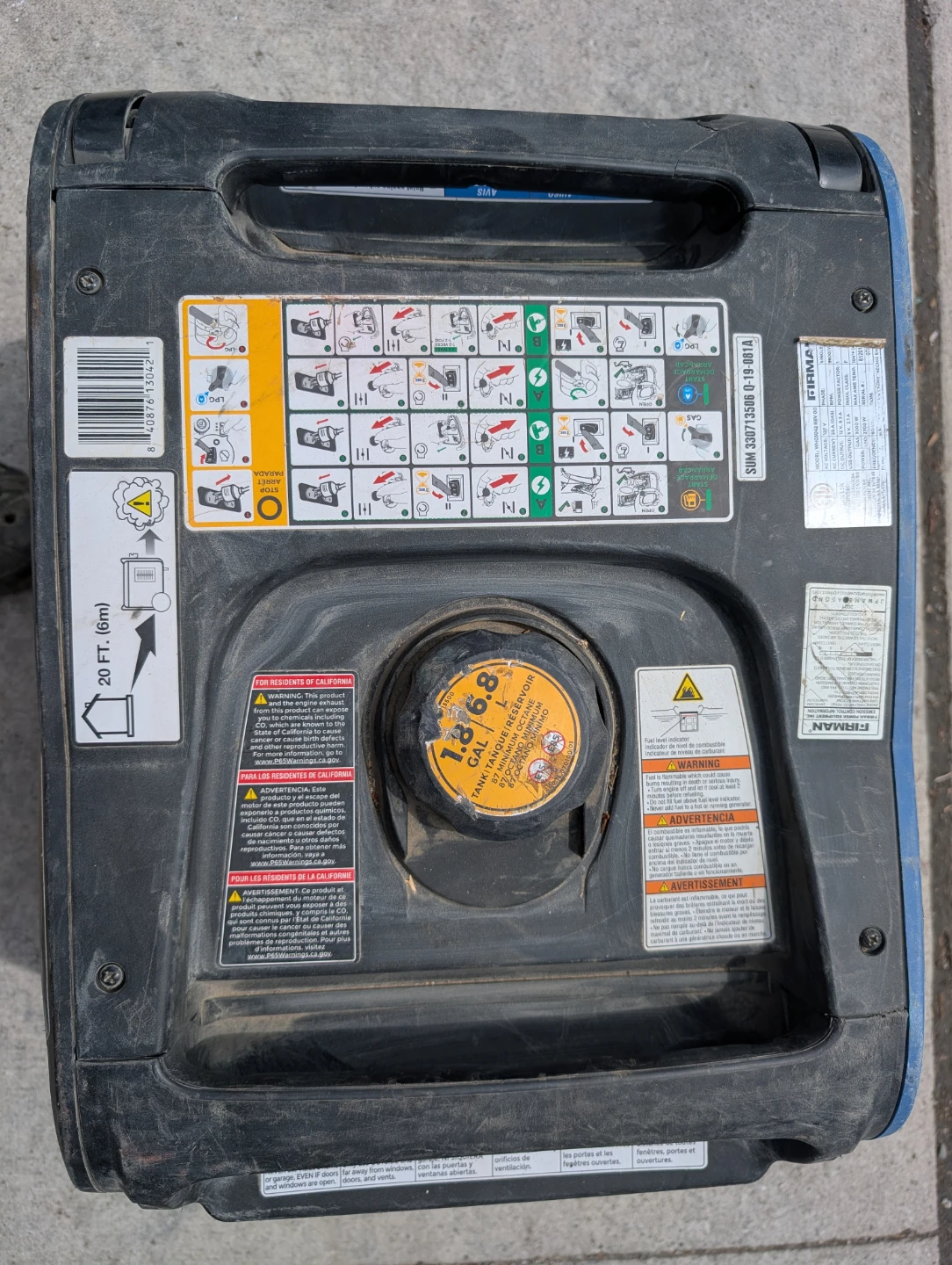 Firman Duel Fuel Generator - photo 5