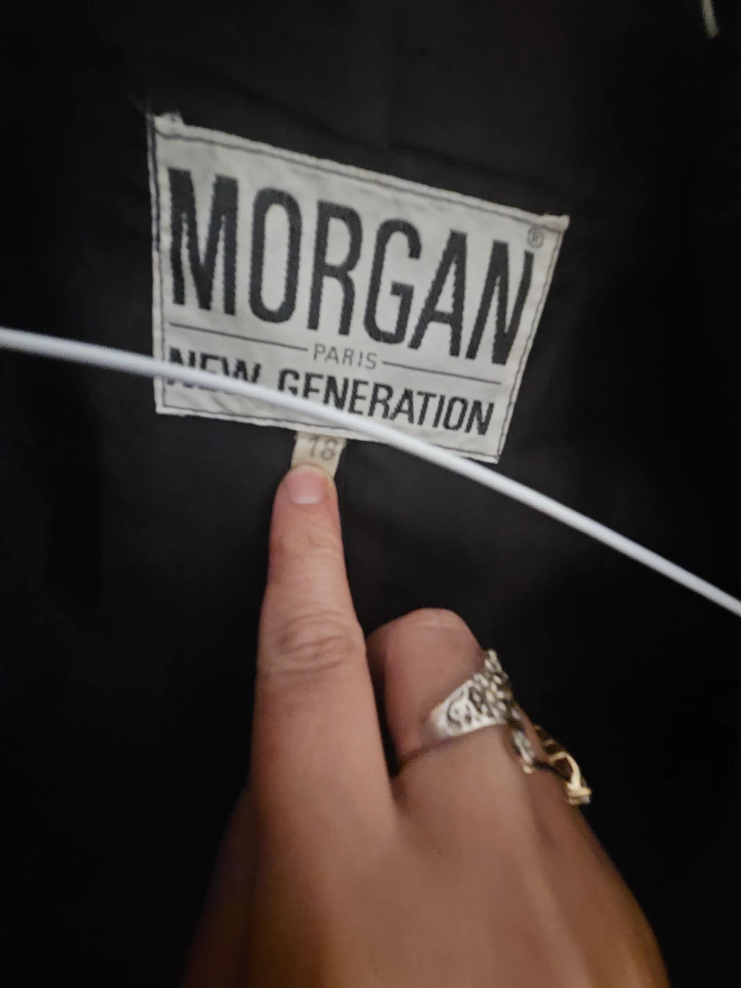 Morgan Paris New Generation Black Blazer - Size 18 - photo 3