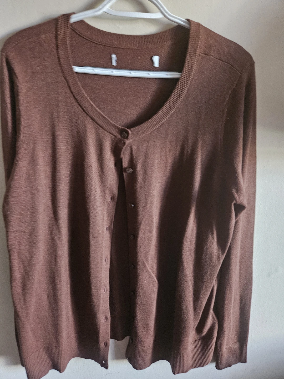 Brown Button-Up Cardigan - photo 3