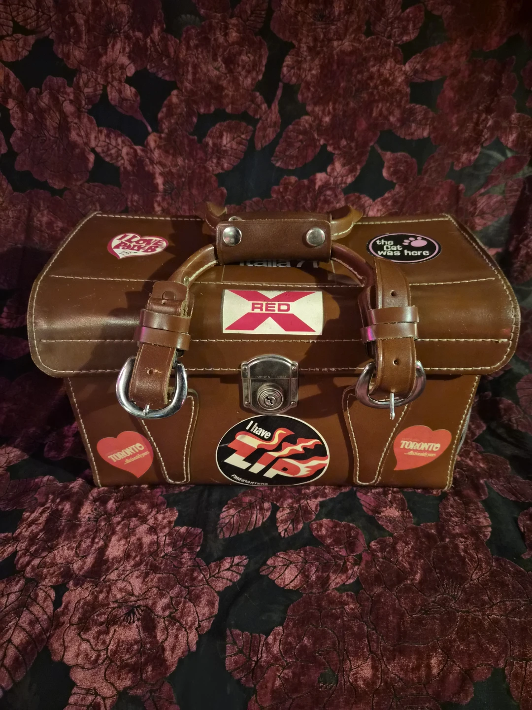Vintage Leather Camera Bag/Case