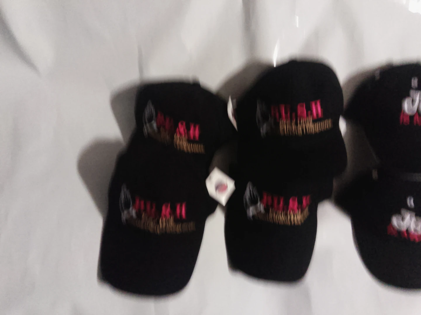 Black P.U.S.H. "Pray Until Something Happens" Baseball Cap