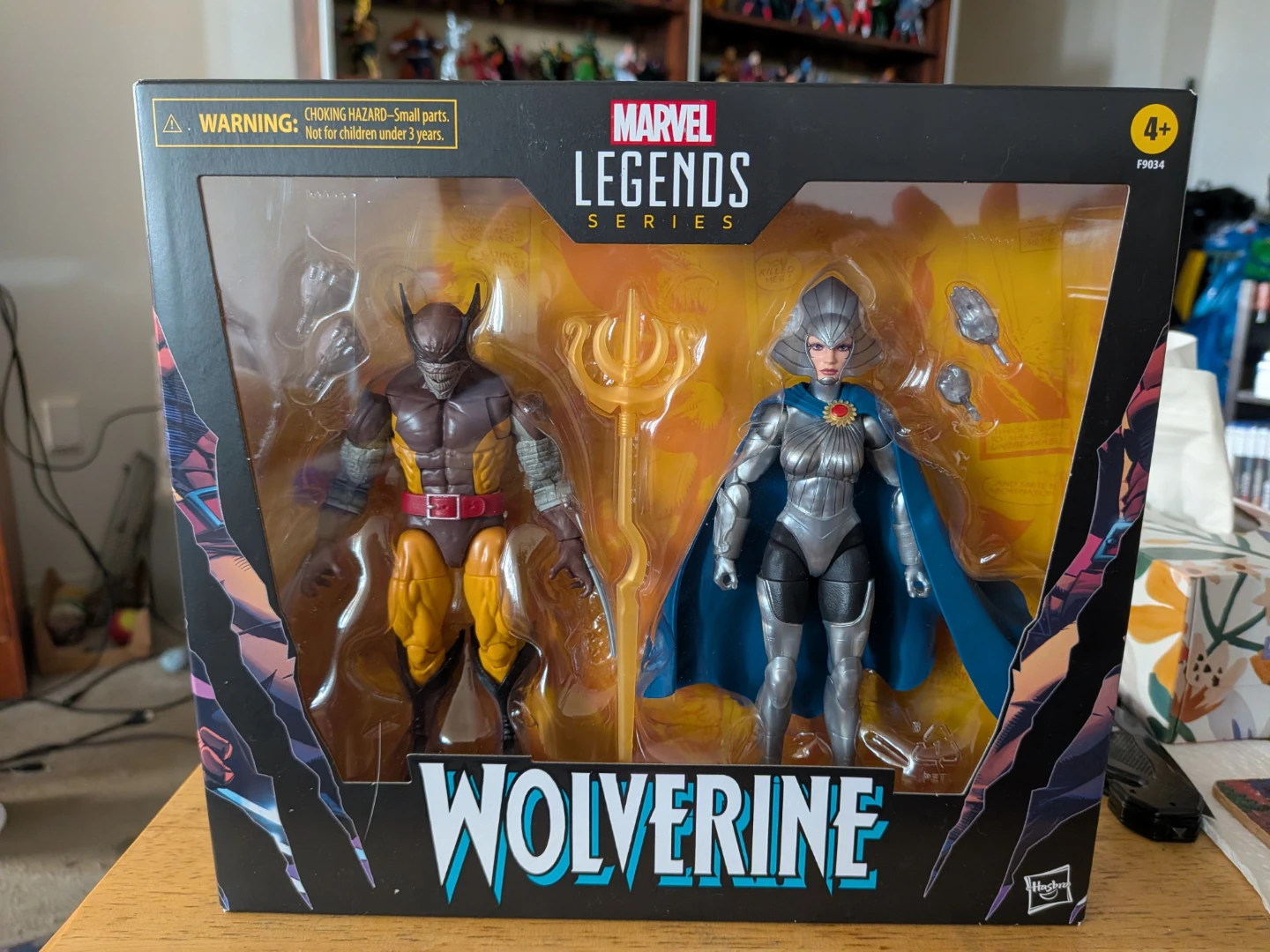 Brand New Never Opened Marvel Legends Wolverine and Lilandra