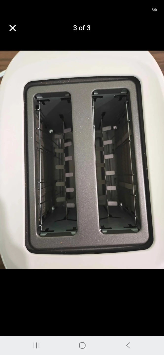 Sunbeam White 2-Slice Toaster - photo 3