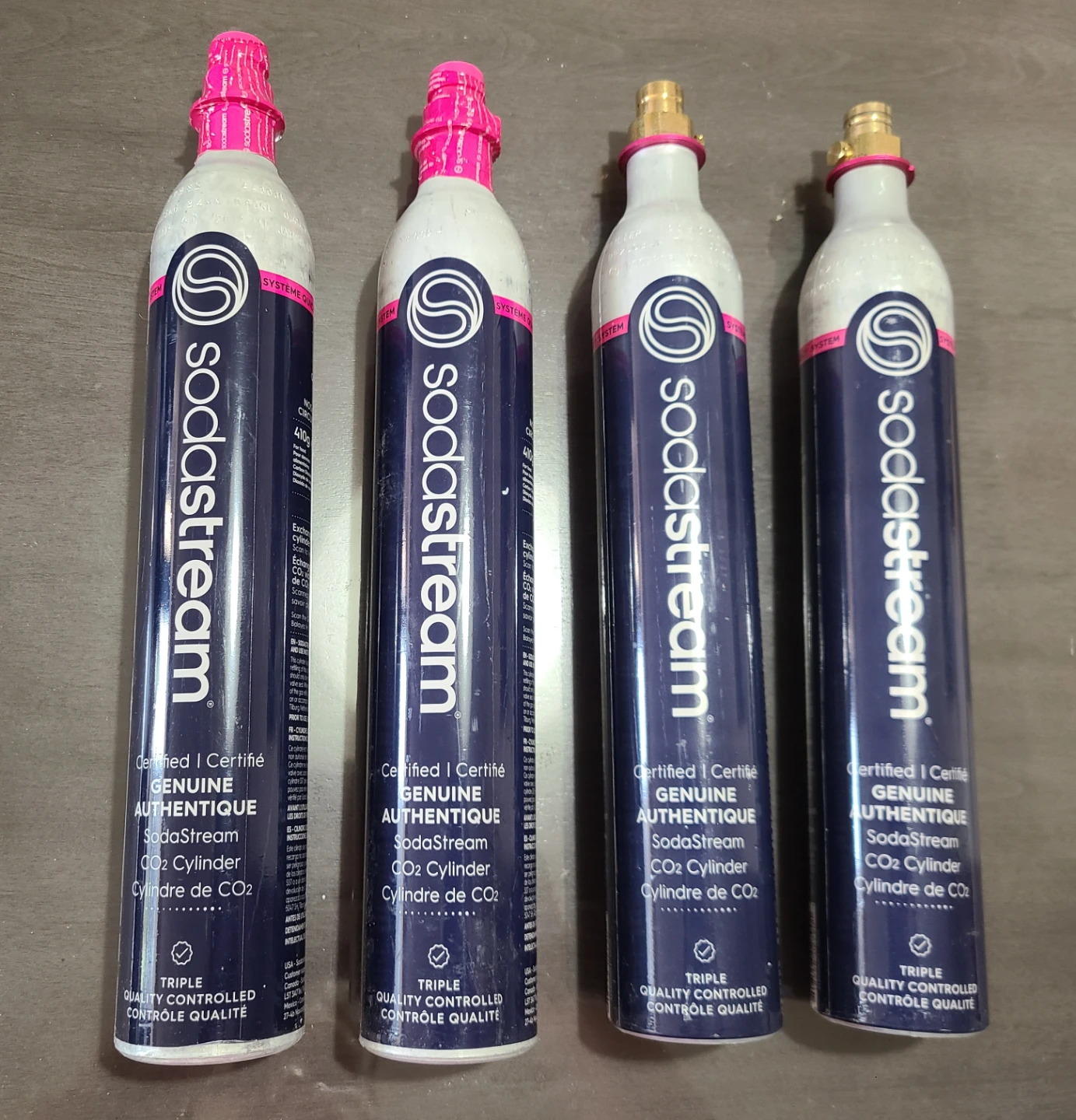 SodaStream CO2 Cylinder (Set of 4)