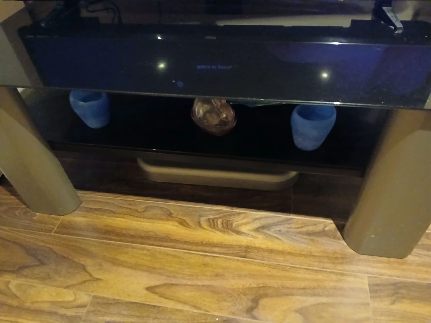 TV Stand with Glass Top - photo 3