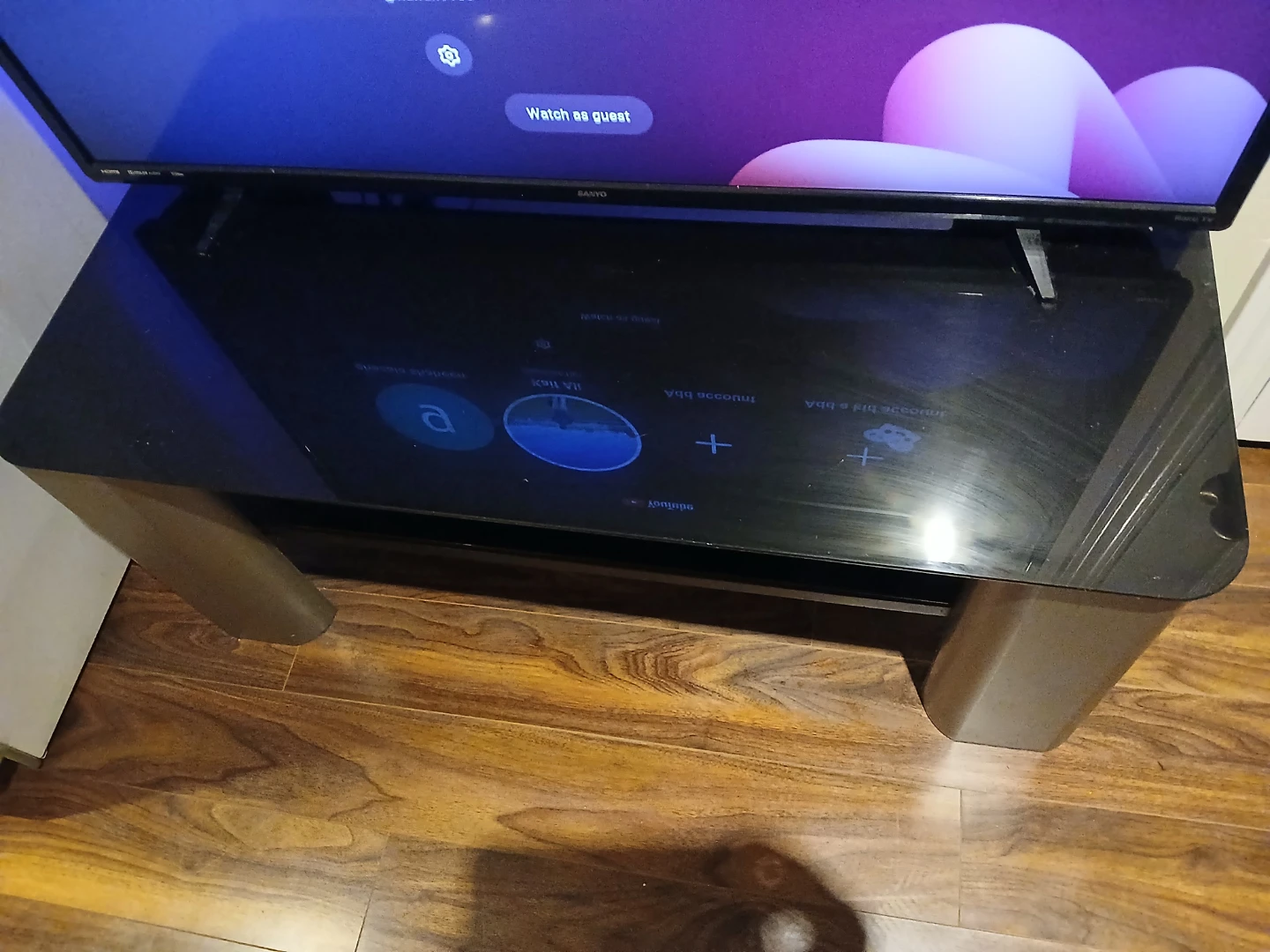 TV Stand with Glass Top - photo 4