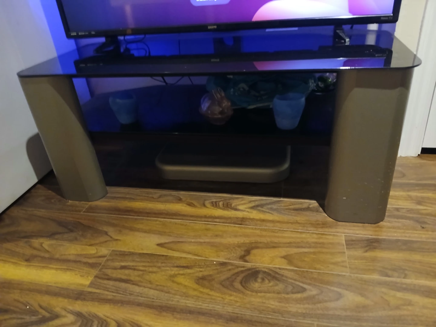 TV Stand with Glass Top - photo 5