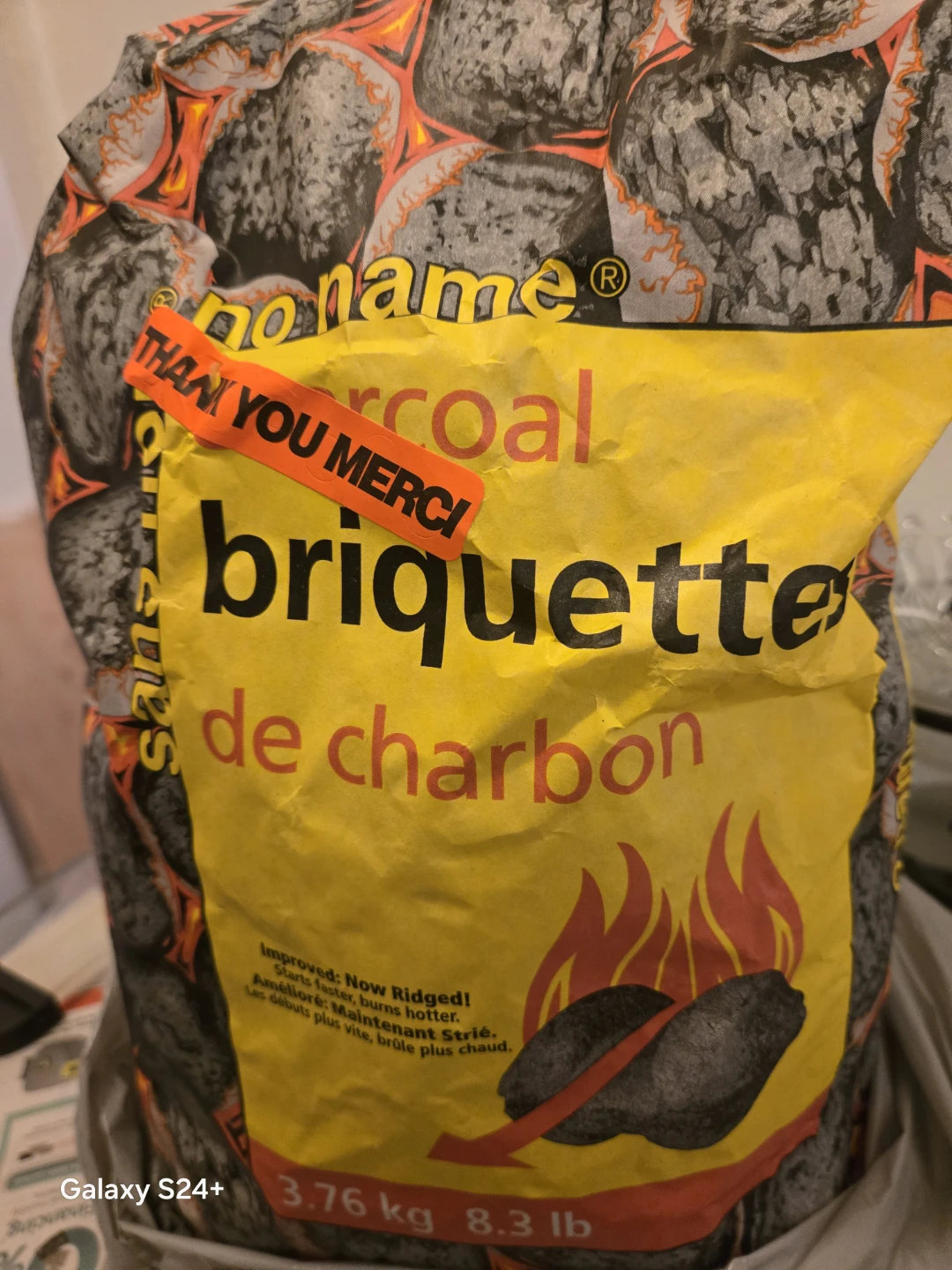 No Name Charcoal Briquettes - 3.76 kg - photo 2
