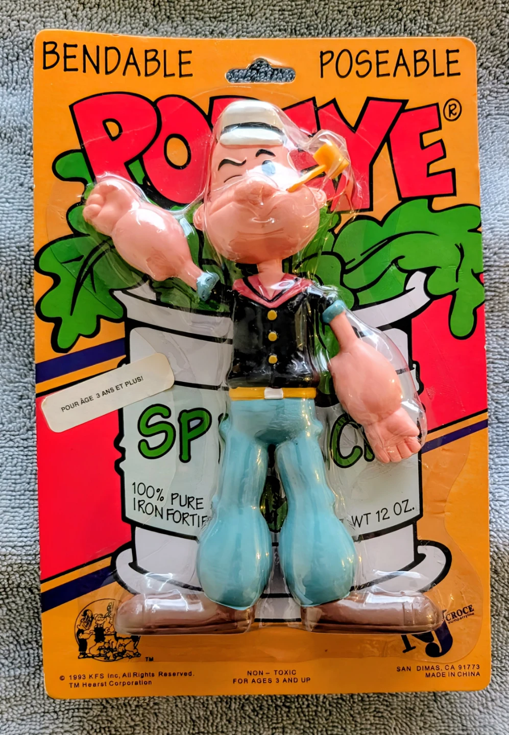 Vintage Popeye & Olive Oyl Bendable Poseable Figures (Set of 2) - photo 2