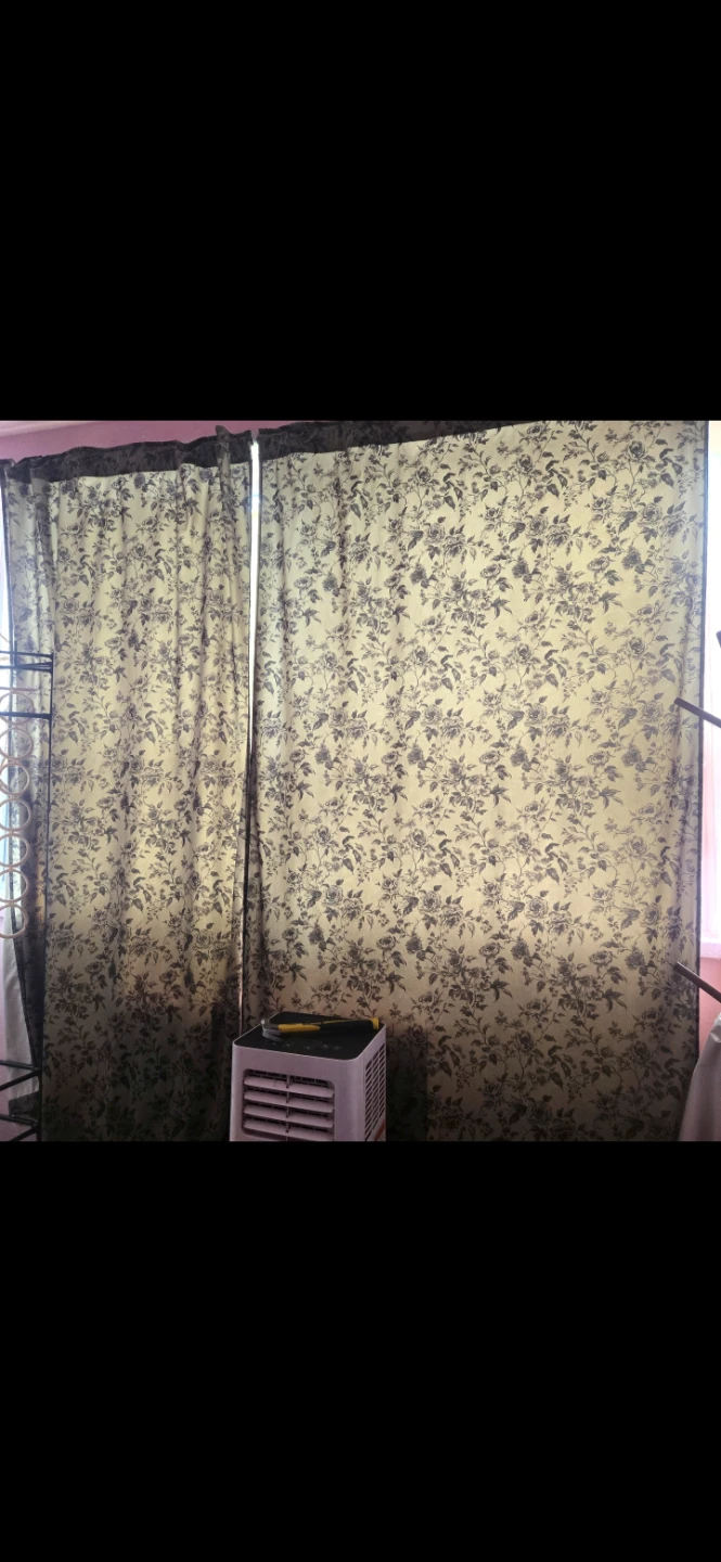 Velvet black out curtains