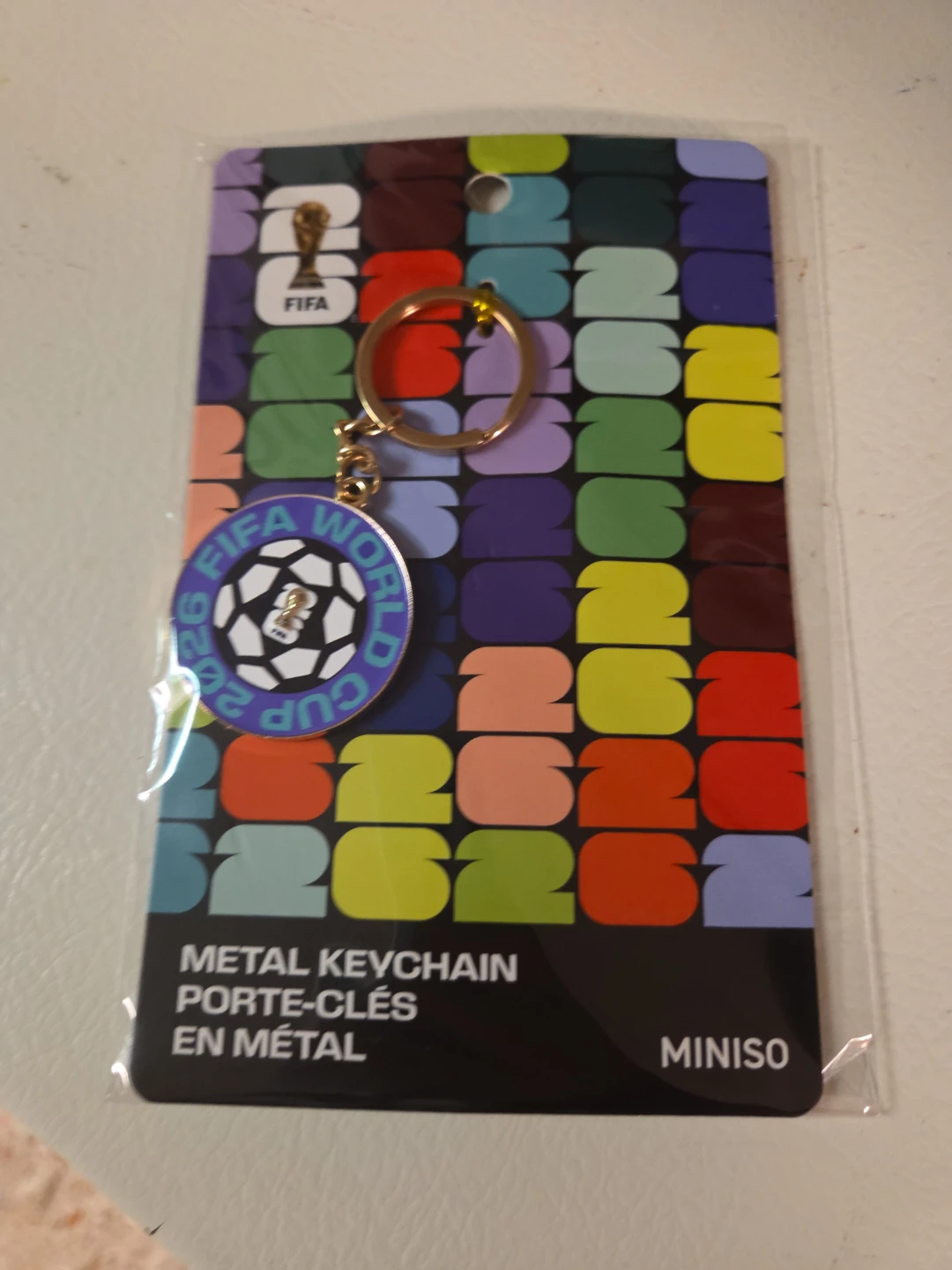 FIFA World Cup 2022 Metal Keychain & Sticker Set - photo 2