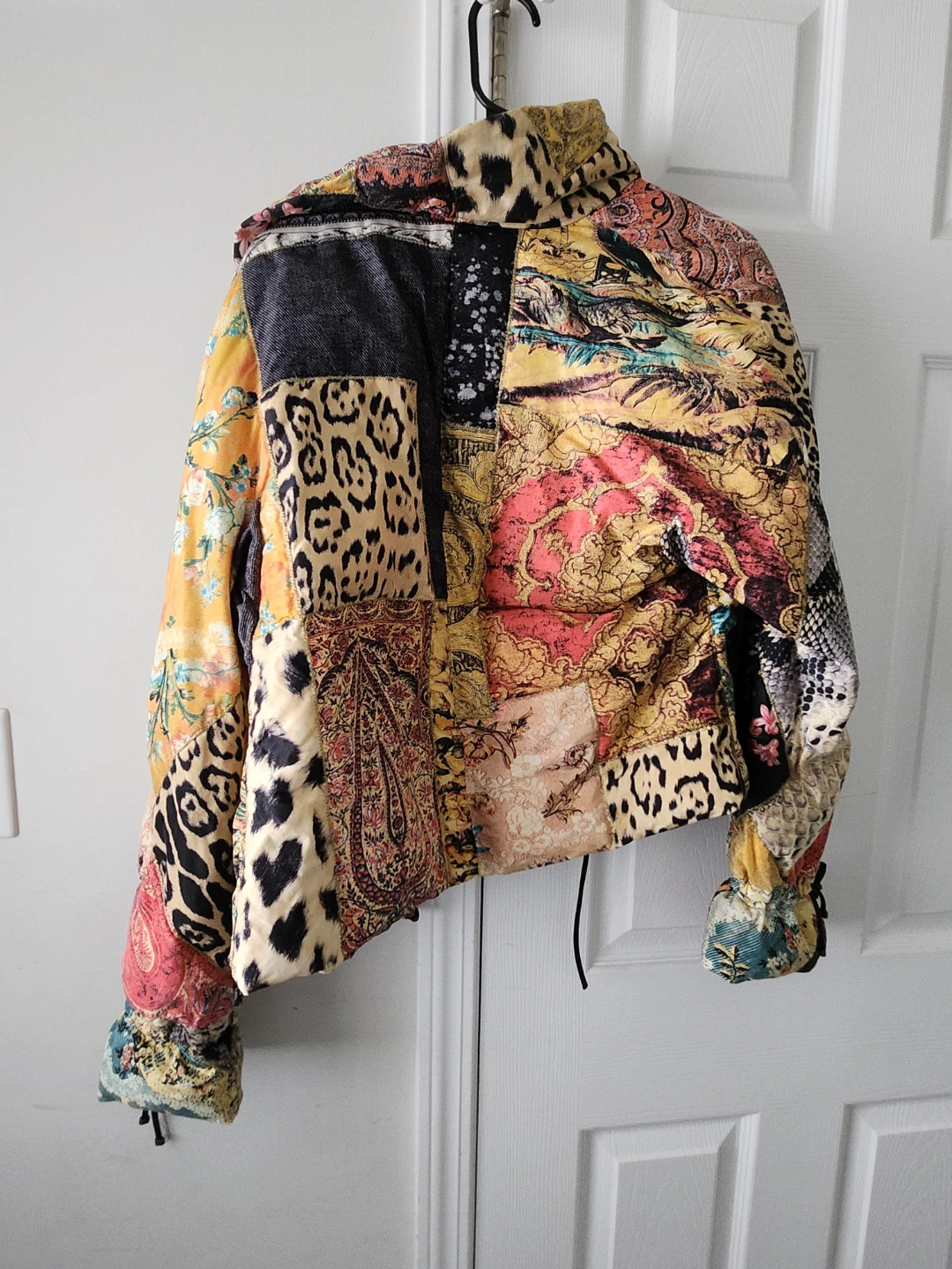 Roberto Cavalli Patchwork Puffer Jacket - photo 4