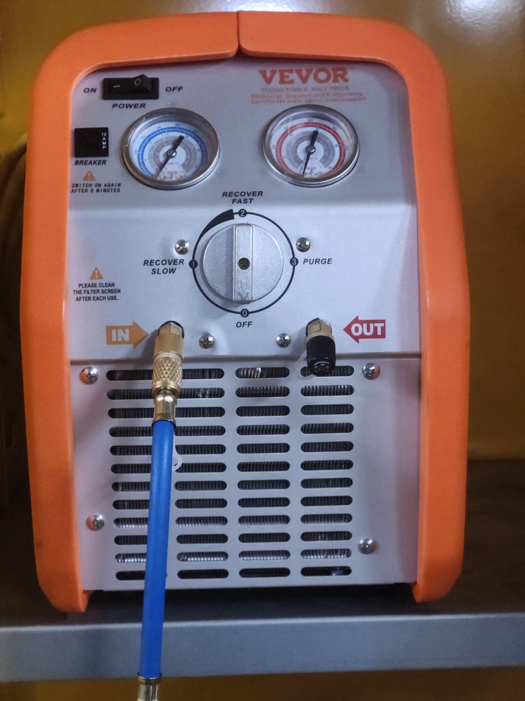 Vevor Refrigerant Recovery Machine