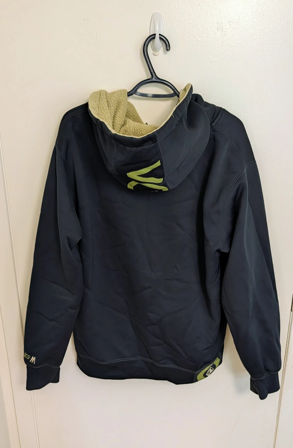 Volcom Sherpa Lined Zip-Up Hoodie - Men's Large - photo 2