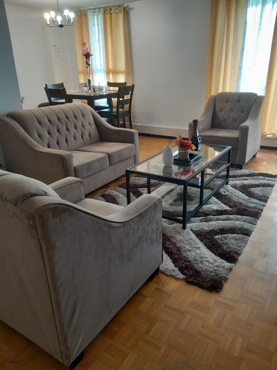 Tufted Sofa bedroom set