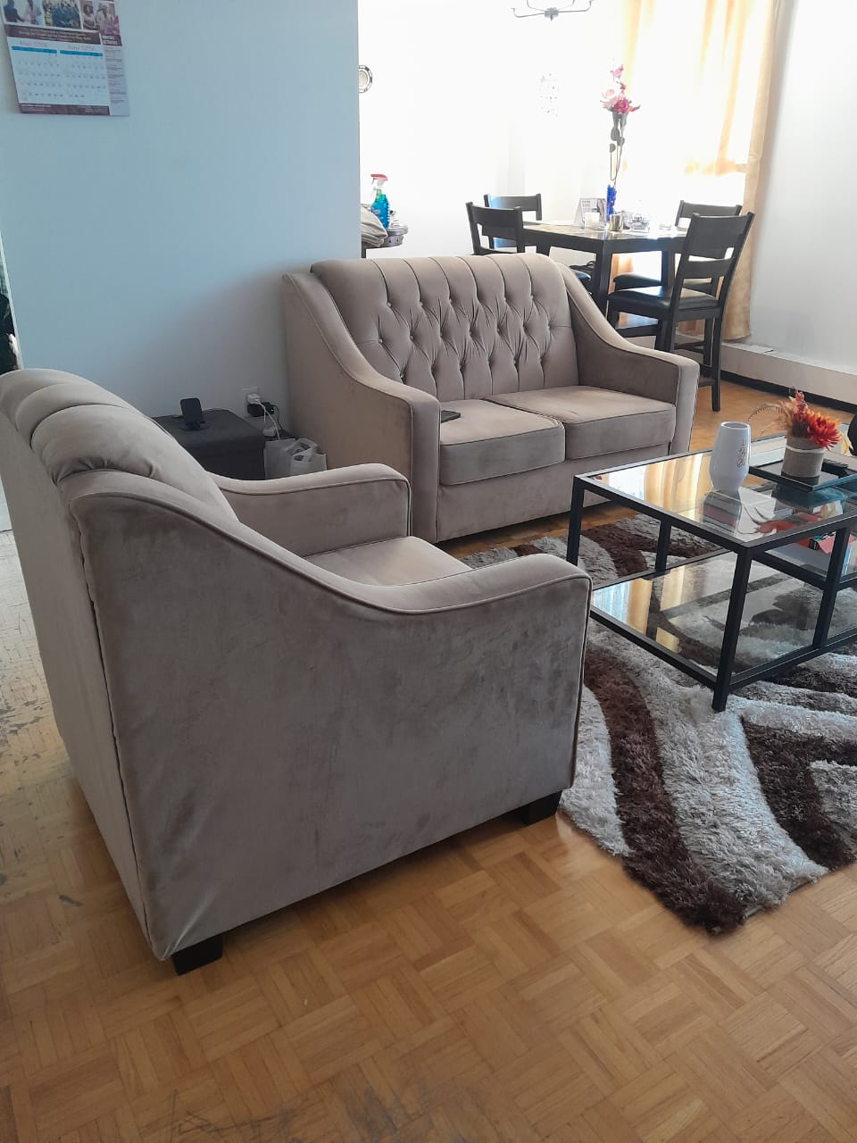 Tufted Sofa bedroom set - photo 3