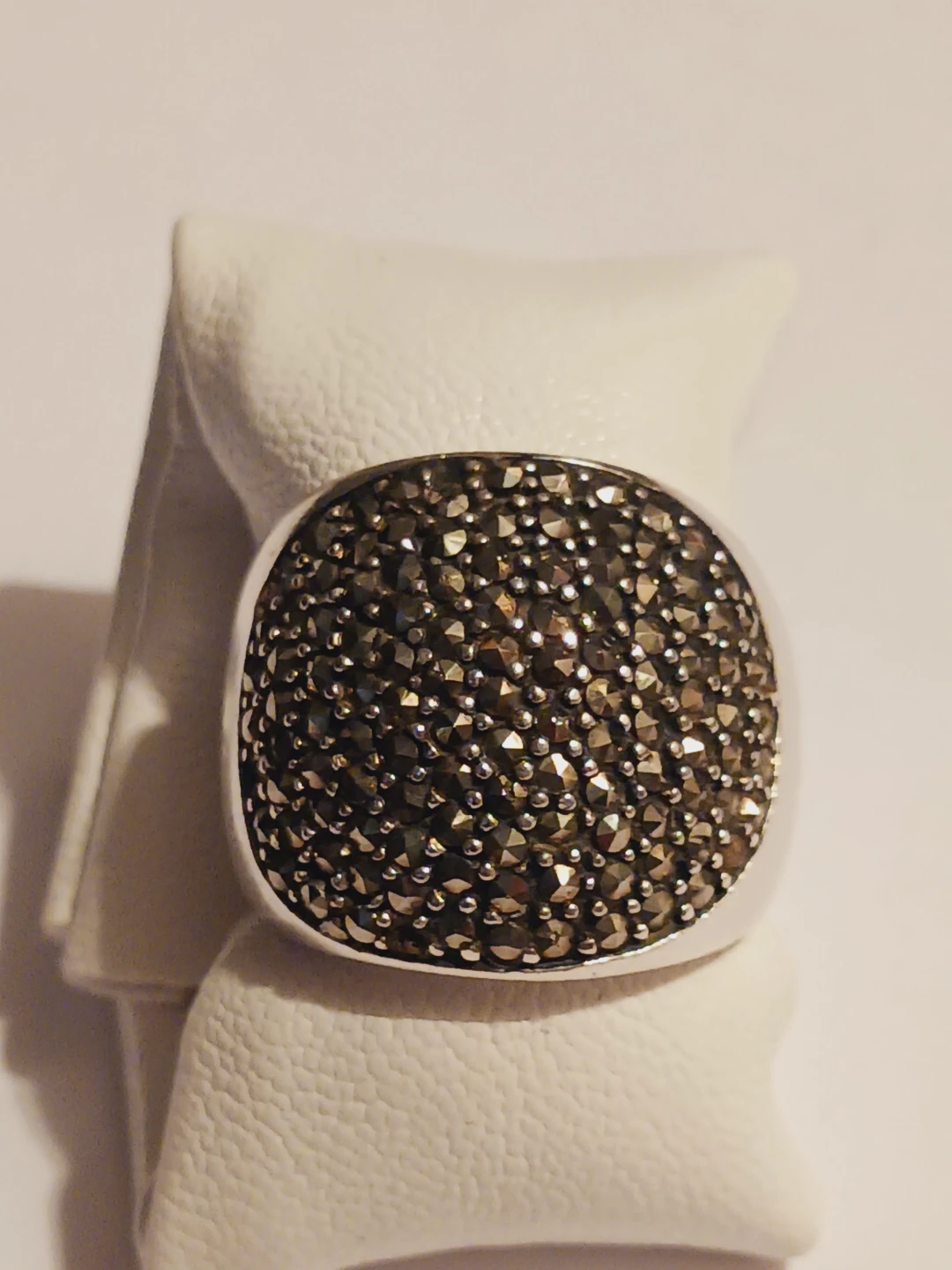 Stunning Sterling Silver 925 Marcasites Ring. 8. - photo 3