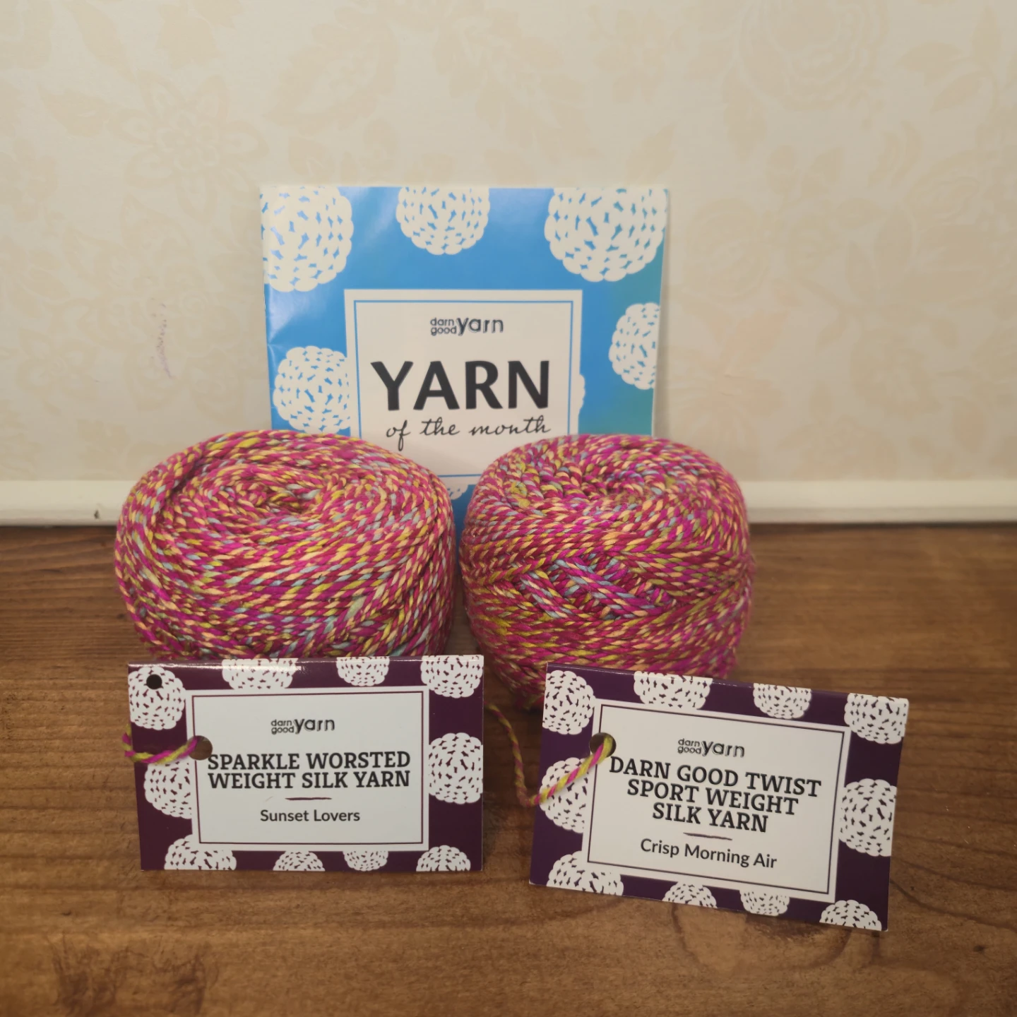 Darn Good Yarn - Sparkle Worsted & Sport Weight Silk Yarn - photo 2