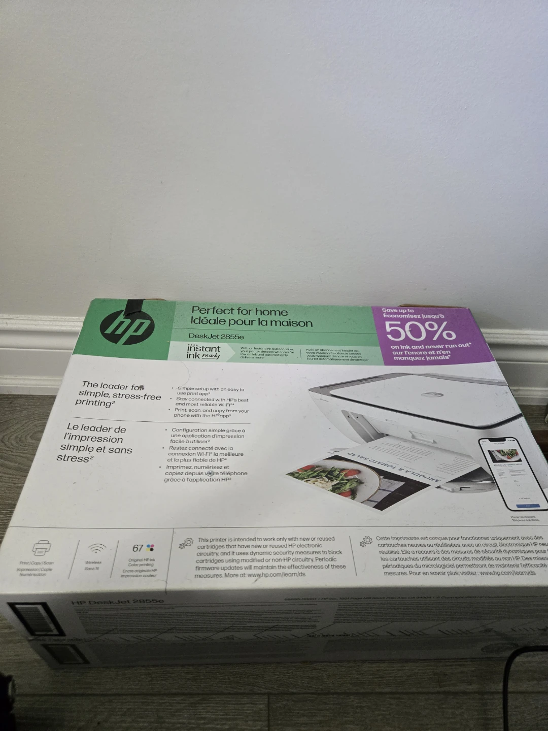 HP DeskJet 2855e All-in-One Printer - photo 2