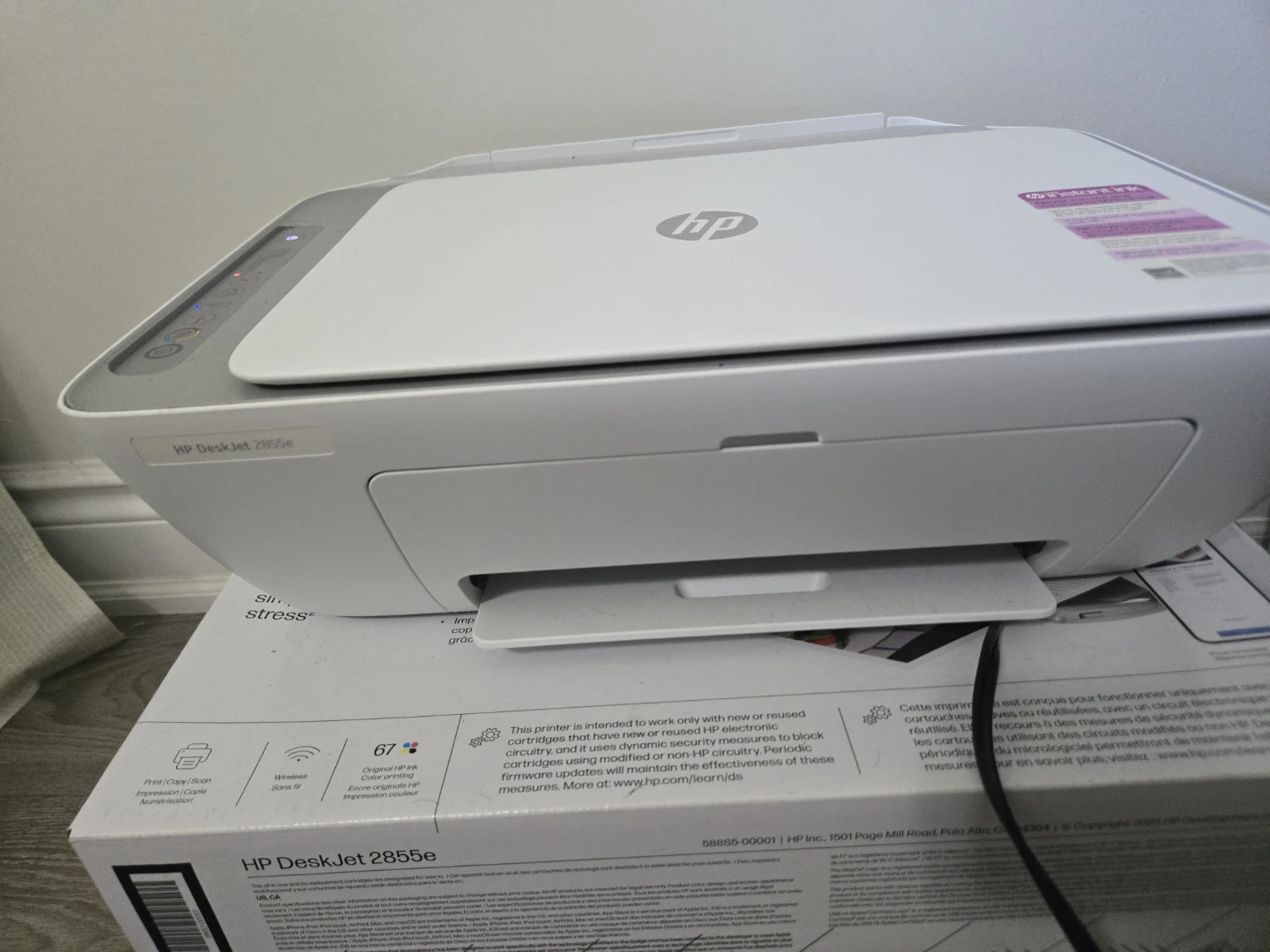 HP DeskJet 2855e All-in-One Printer - photo 3