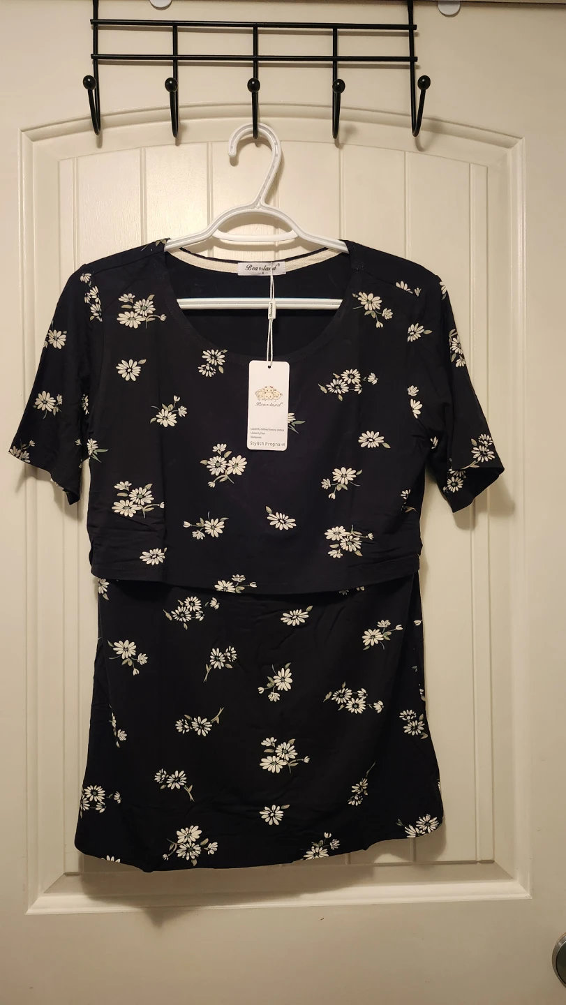 Bearslad Maternity Nursing Shirt - Size M
