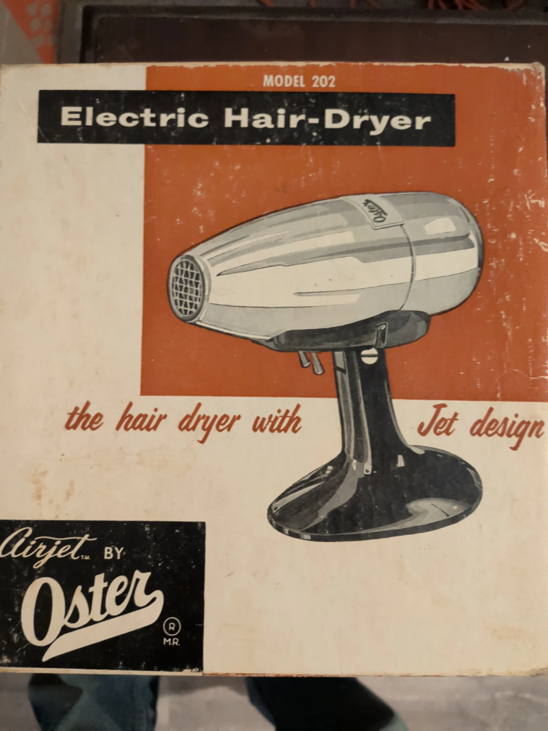 Oster Airjet Electric Hair Dryer Model 202