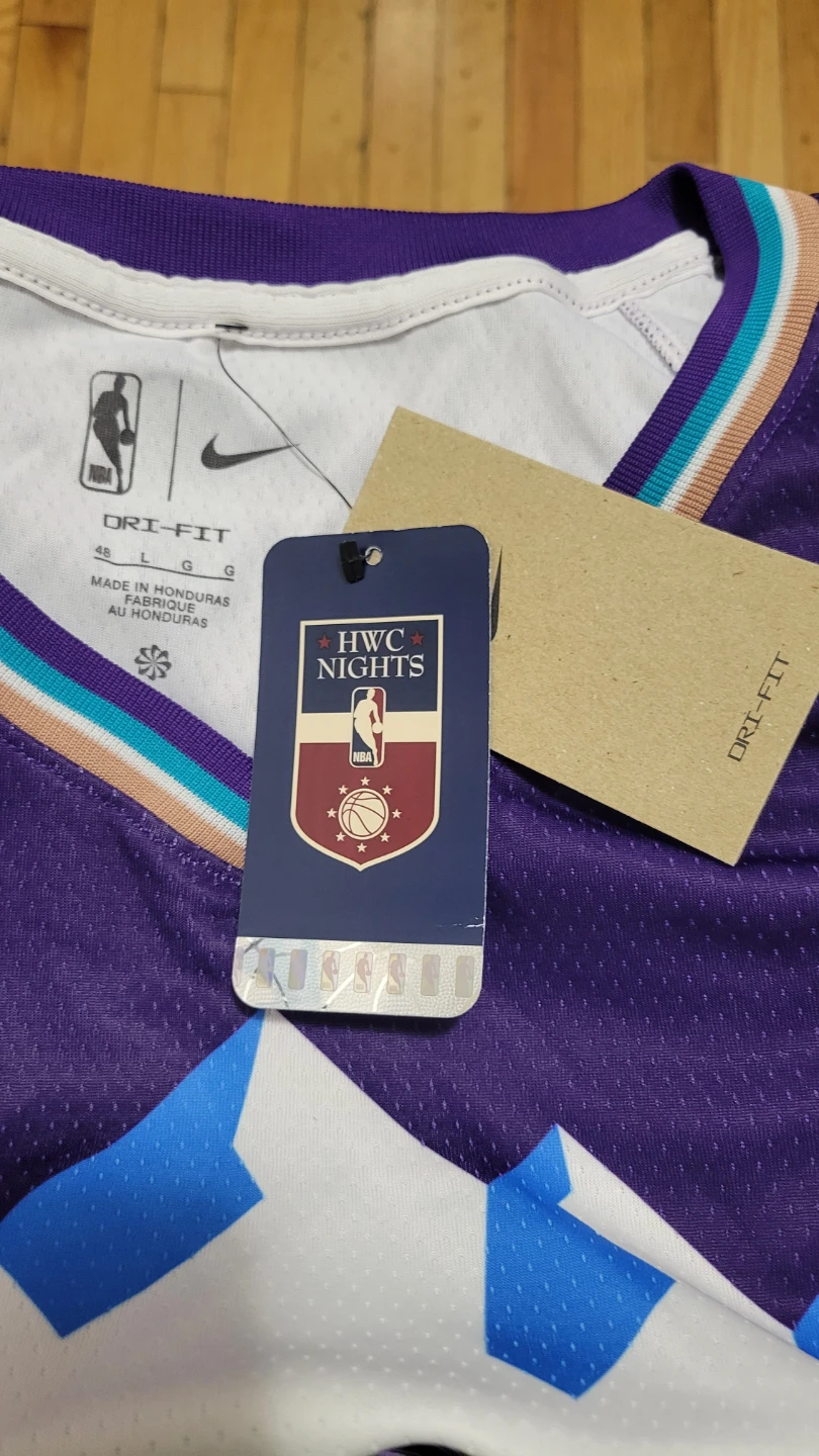 Nike Utah Jazz NBA Swingman Jersey Size 48 - photo 2