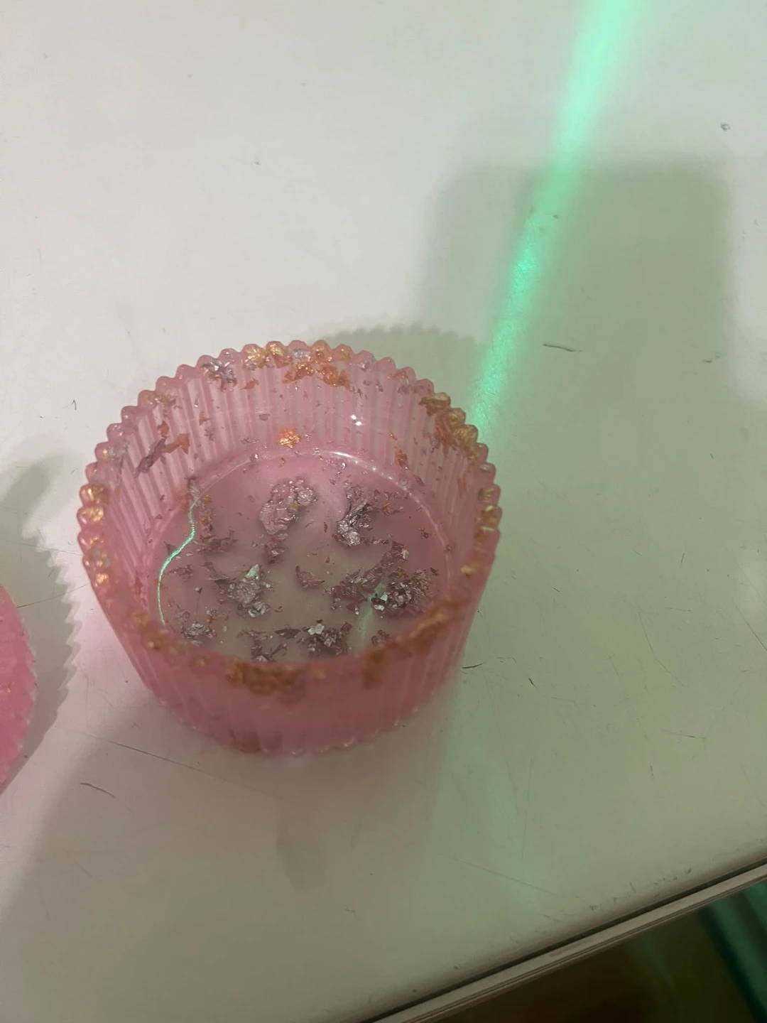❗️Pink Resin❗️ Jewerly Dish with Lid🌸 - photo 3