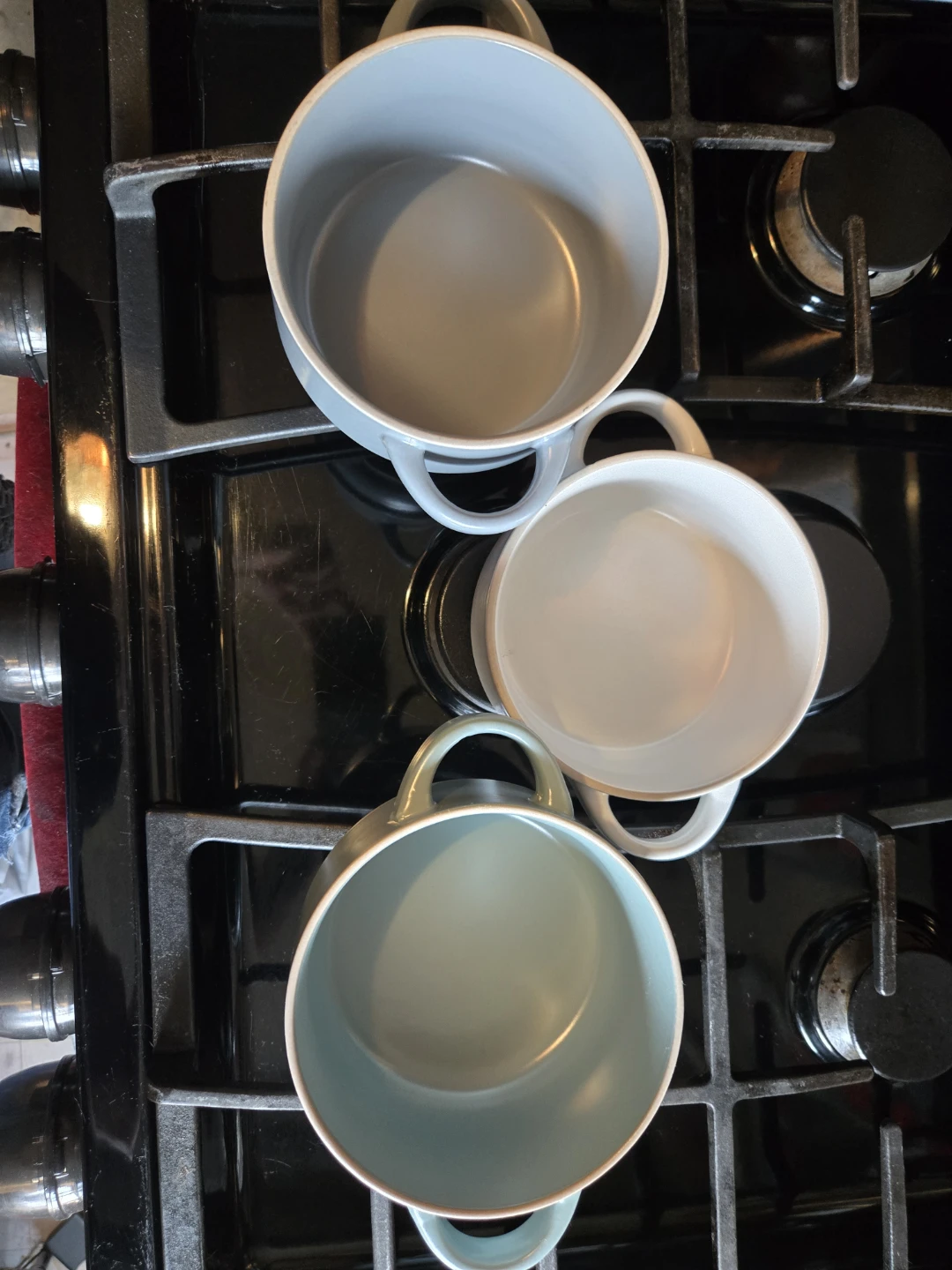 Mikasa Ella Stoneware Double Handled Bowls (Set of 3) - photo 2