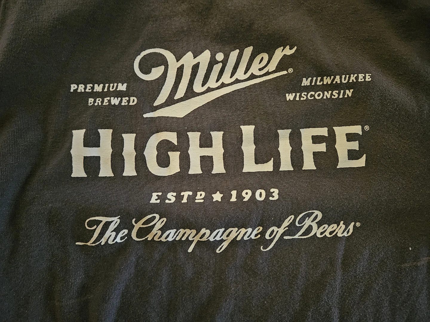 Miller High Life T-Shirt XL - photo 2