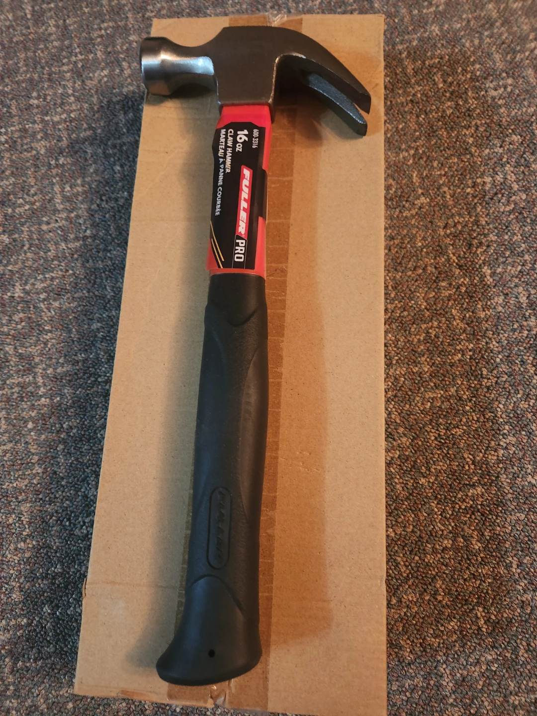 Fuller Pro 16oz Claw Hammer