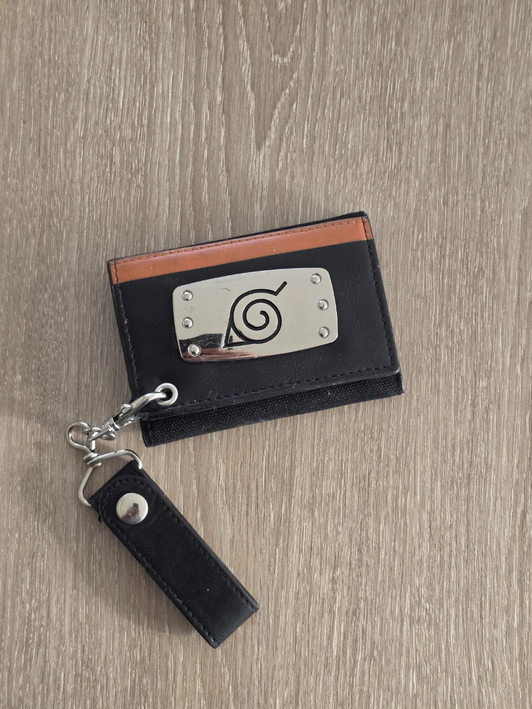 Naruto Tri-Fold Wallet with Keychain