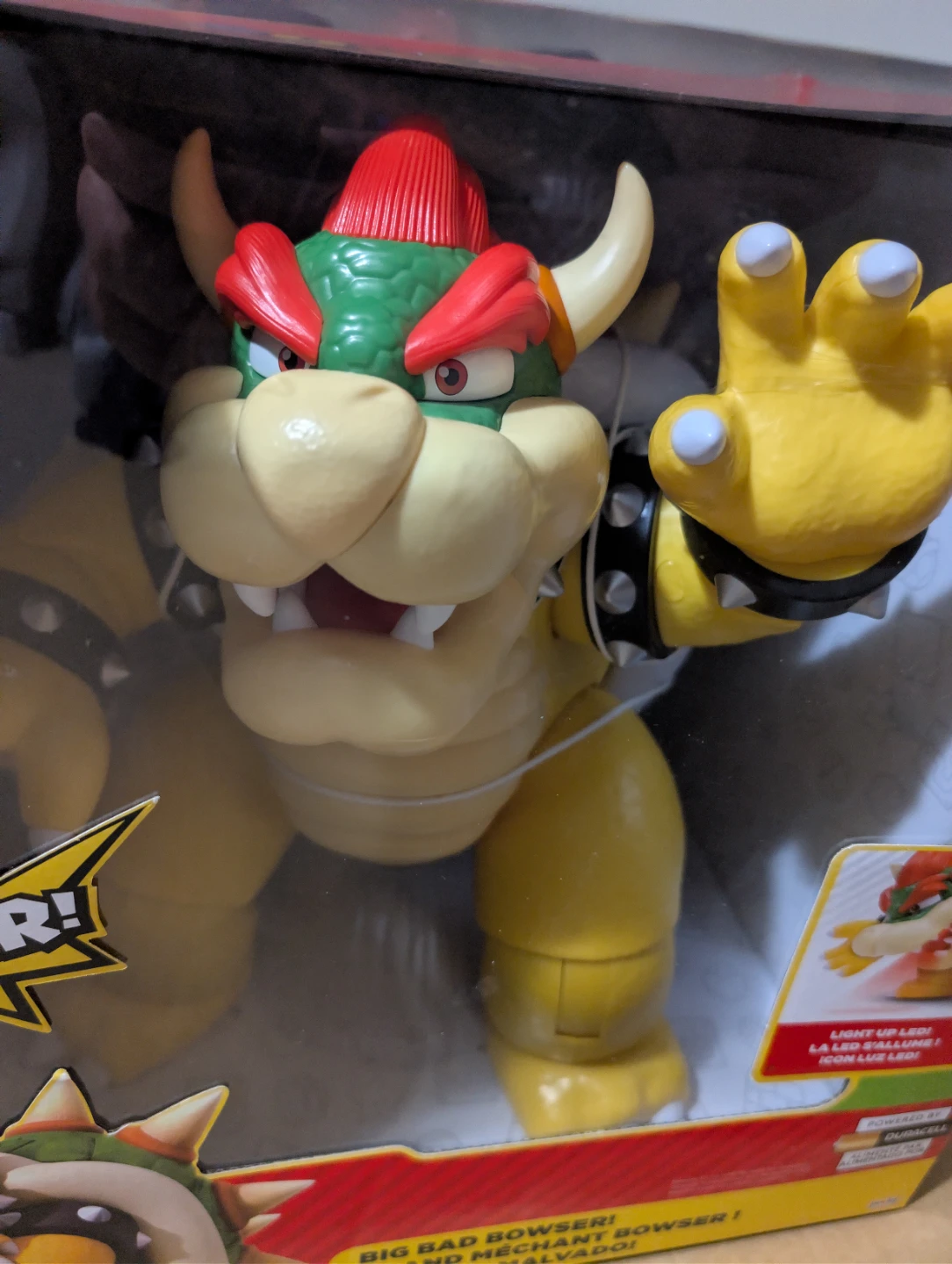 Big Bad Bowser Super Mario Action Figure 12” - photo 2