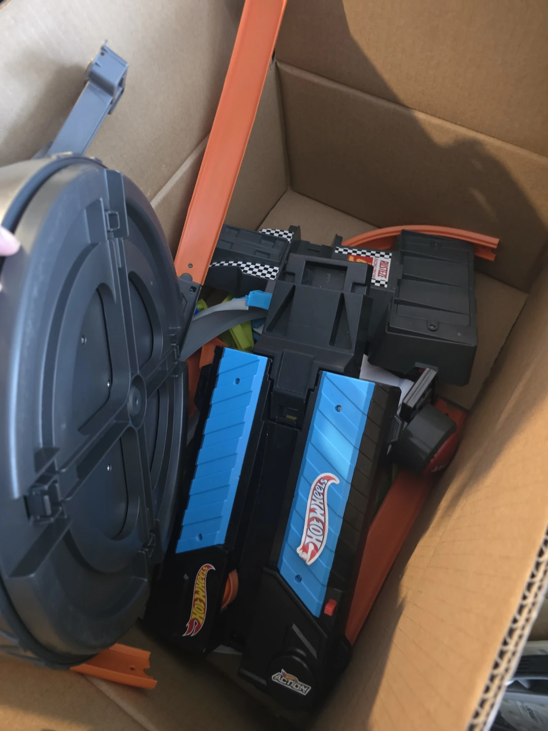 Hot Wheels Track Builder Set with Cars - photo 5