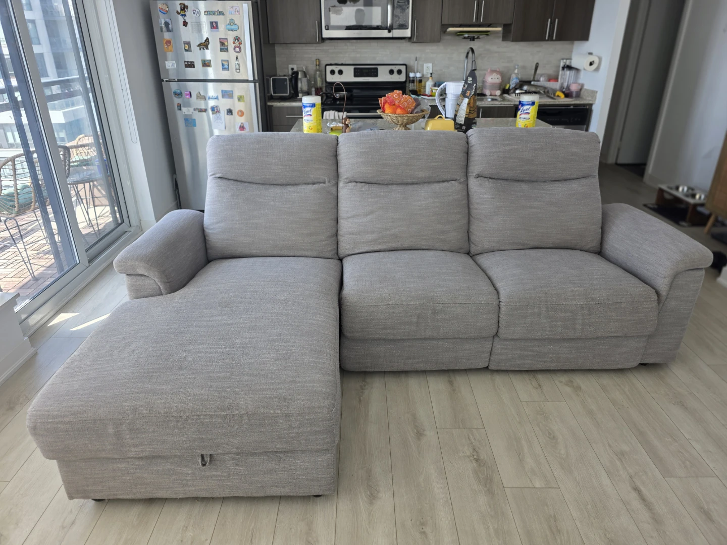 Structube Roger Power Recliner Sectional Left - photo 2