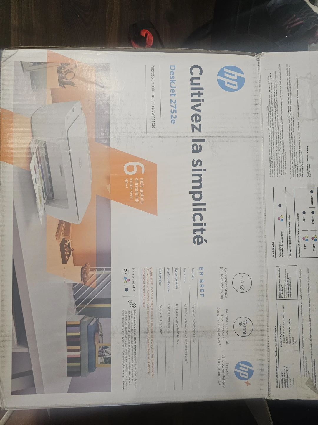 HP DeskJet 2752e All-in-One Printer