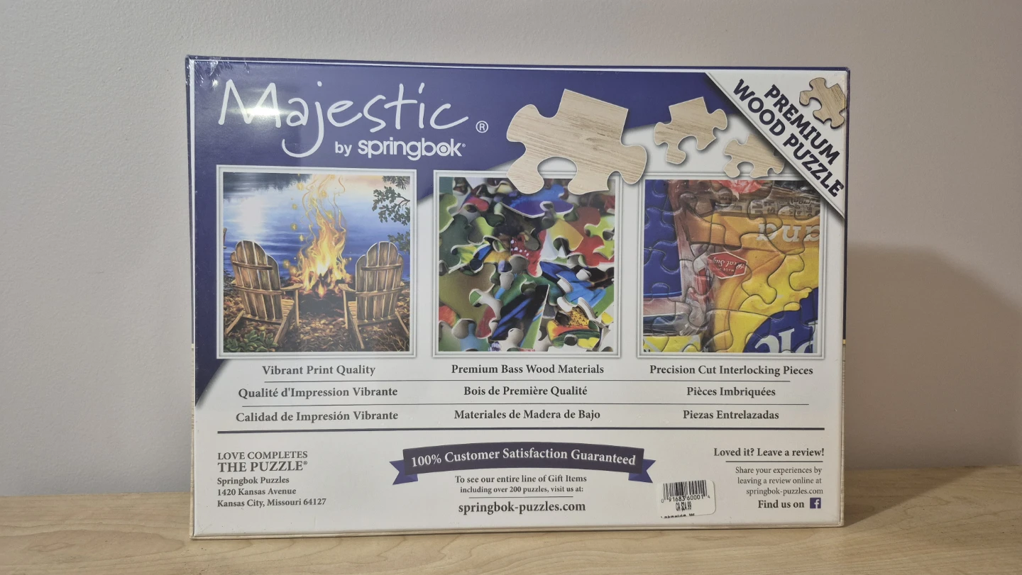 Majestic by Springbok 500 Piece Wood Puzzle - photo 2