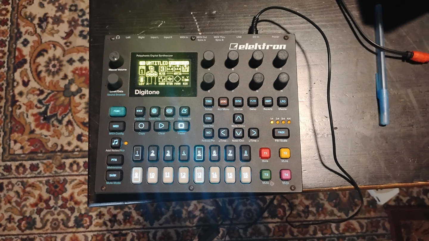 Elektron Digitone Polyphonic Digital Synthesizer