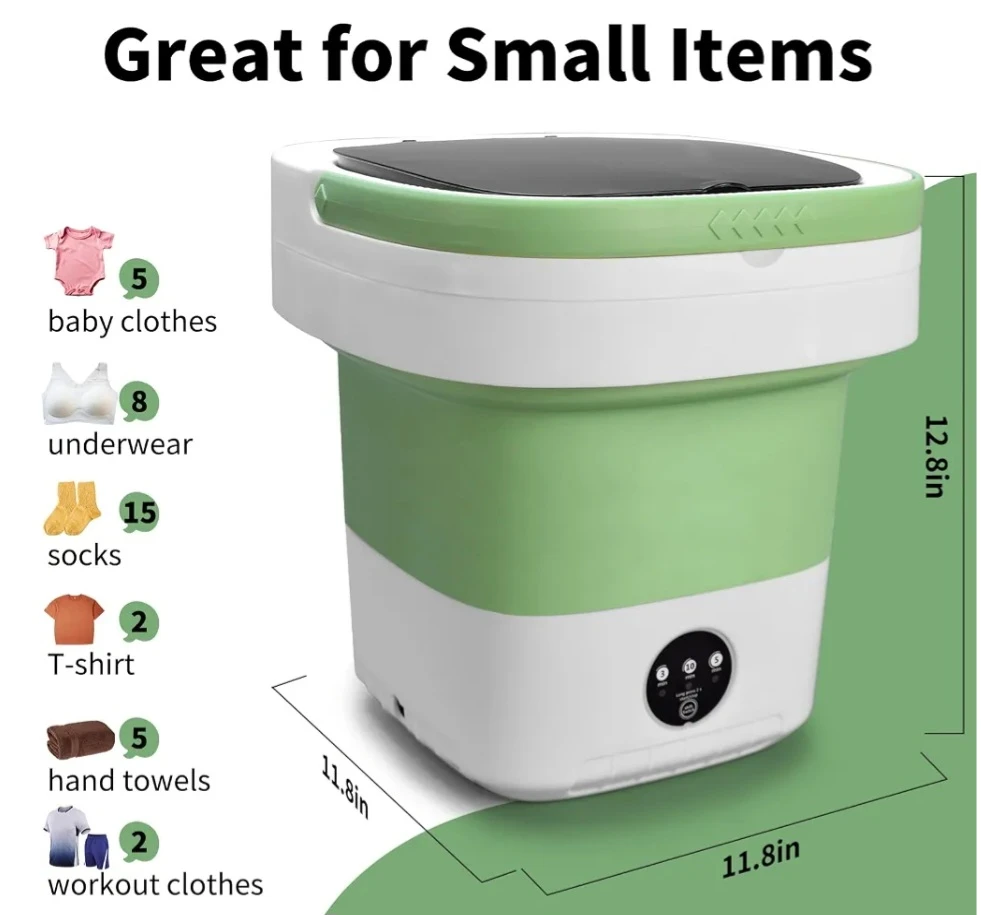portable folding washing machine - photo 3
