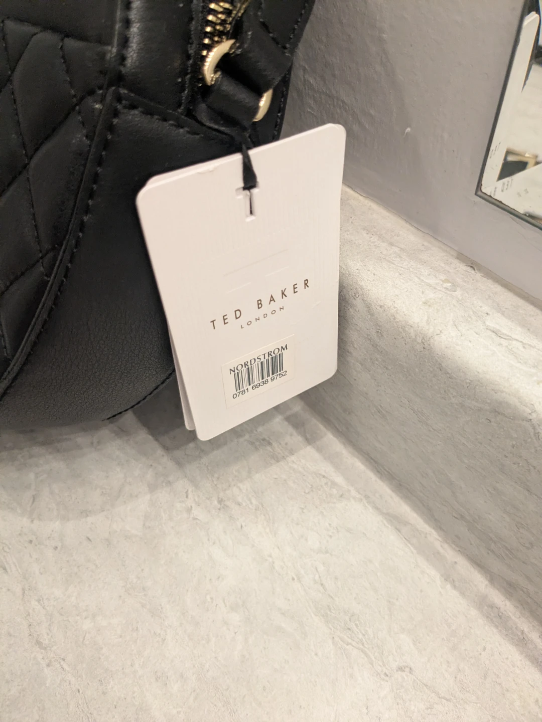 Ted Baker Authentic Black Quilted Round Crossbody Bag - photo 2
